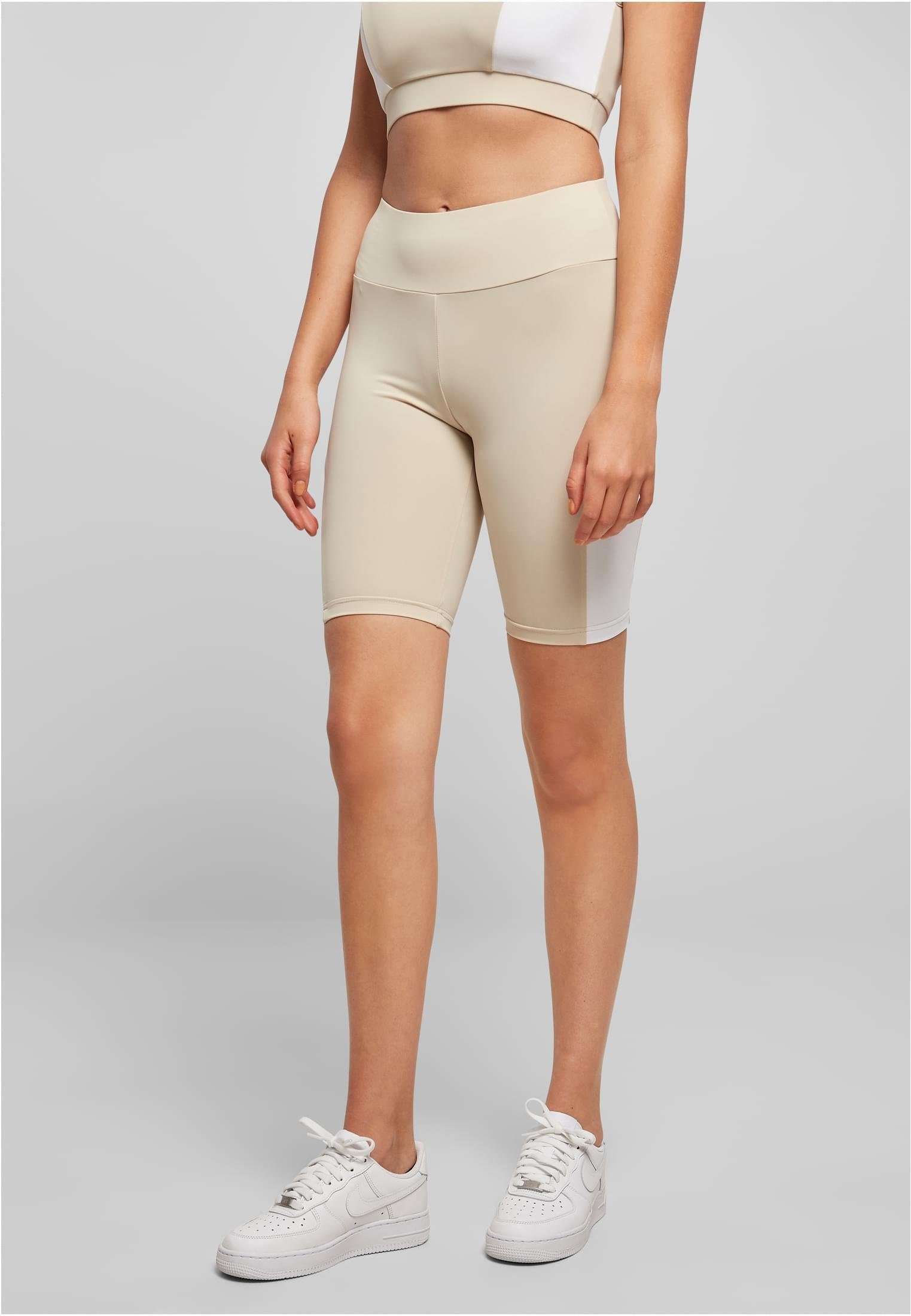 Trainingshose Ladies Color Block Cycle Shorts Radlerhose für Frauen