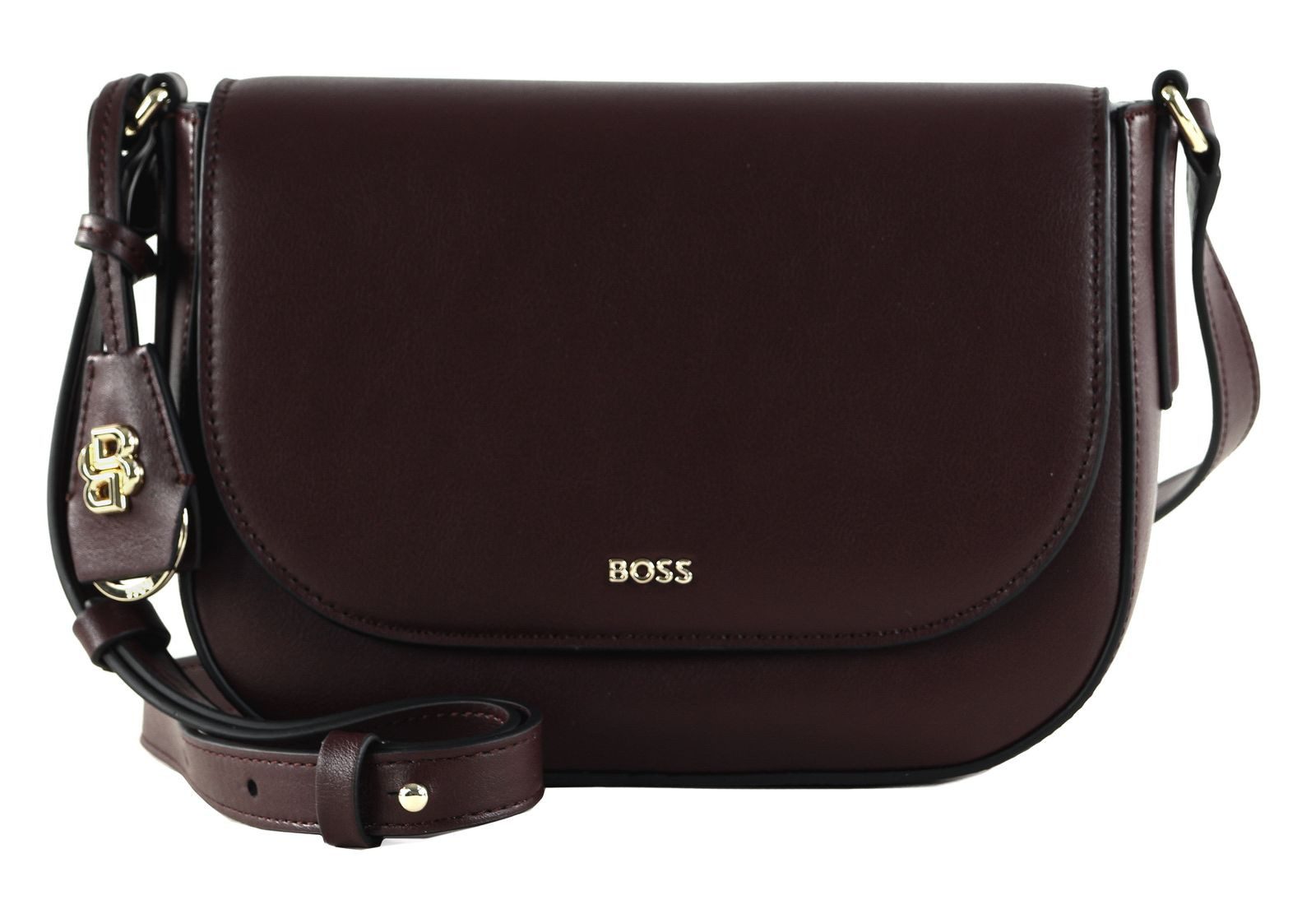 BOSS Umhängetasche Saddle Bag, aus echtem Leder