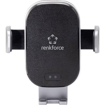 Renkforce Smartphone-Halterung mit Sensor und Ladefunktion, Handy-Halterung, (mit Induktionsladefunktion)
