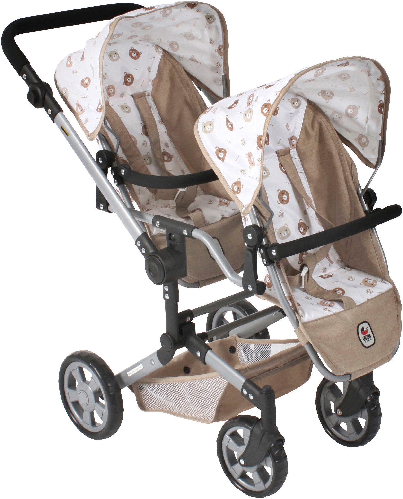 CHIC2000 Puppen-Zwillingsbuggy Linus Duo, Bärchen, mit günstig online kaufen