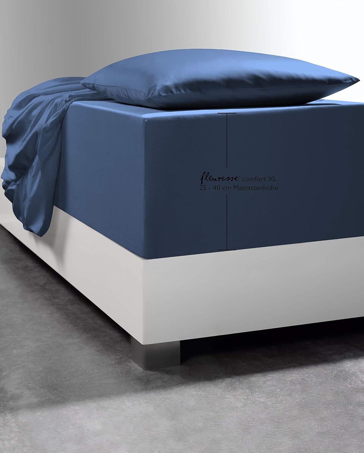 fleuresse Spannbettlaken Comfort XL-Jerseyspannlaken, 96% Baumwolle, günstig online kaufen