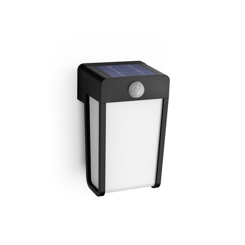 Philips LED Solarleuchte Outdoor Solar Wandleuchte 2.3W, Tageslicht