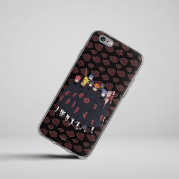 DeinDesign Handyhülle Akatsuki Naruto Shippuden Offizielles Lizenzprodukt Akatsuki Group, Apple iPhone 6s Silikon Hülle Bumper Case Handy Schutzhülle