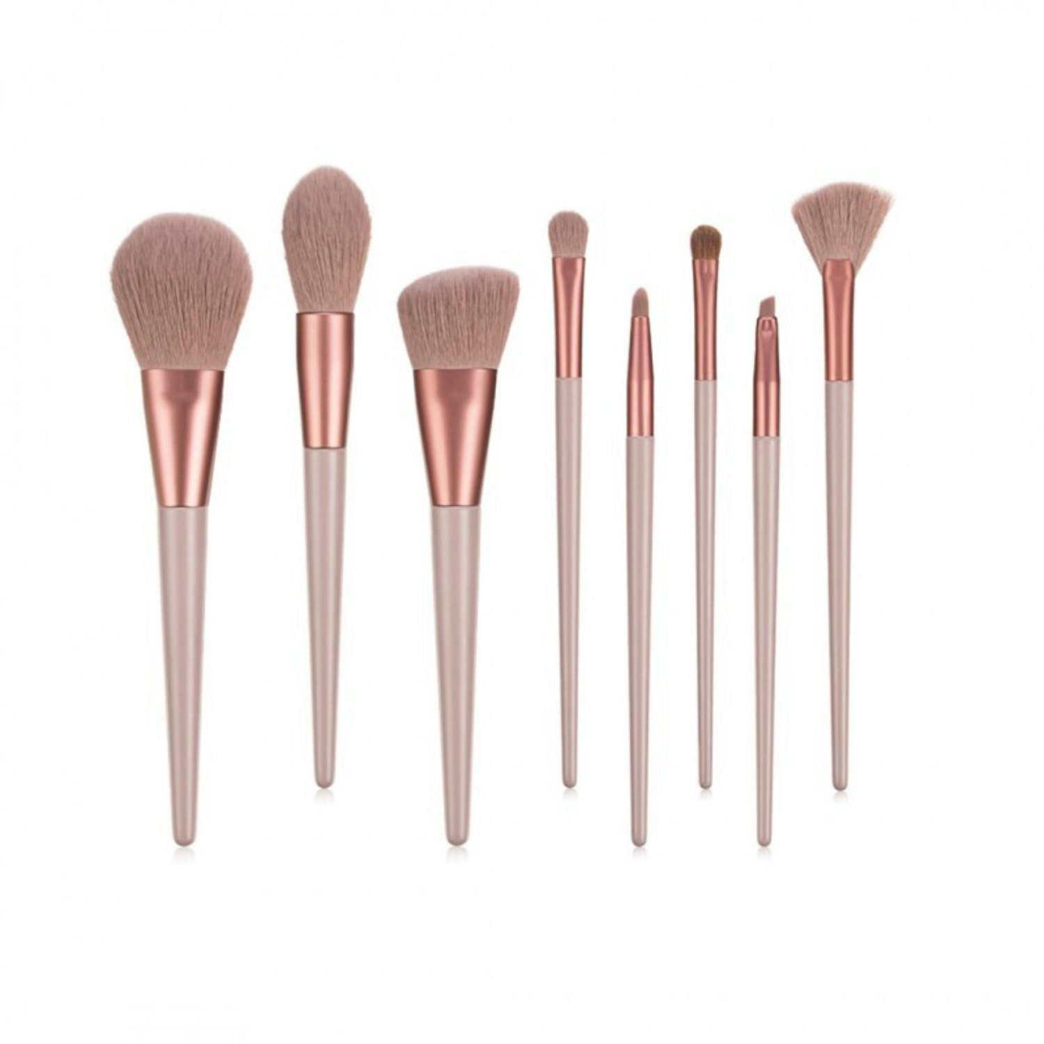 WS-Trend Kosmetikpinsel-Set Elegantes 8-teiliges Make-up Pinselset, 8 tlg.