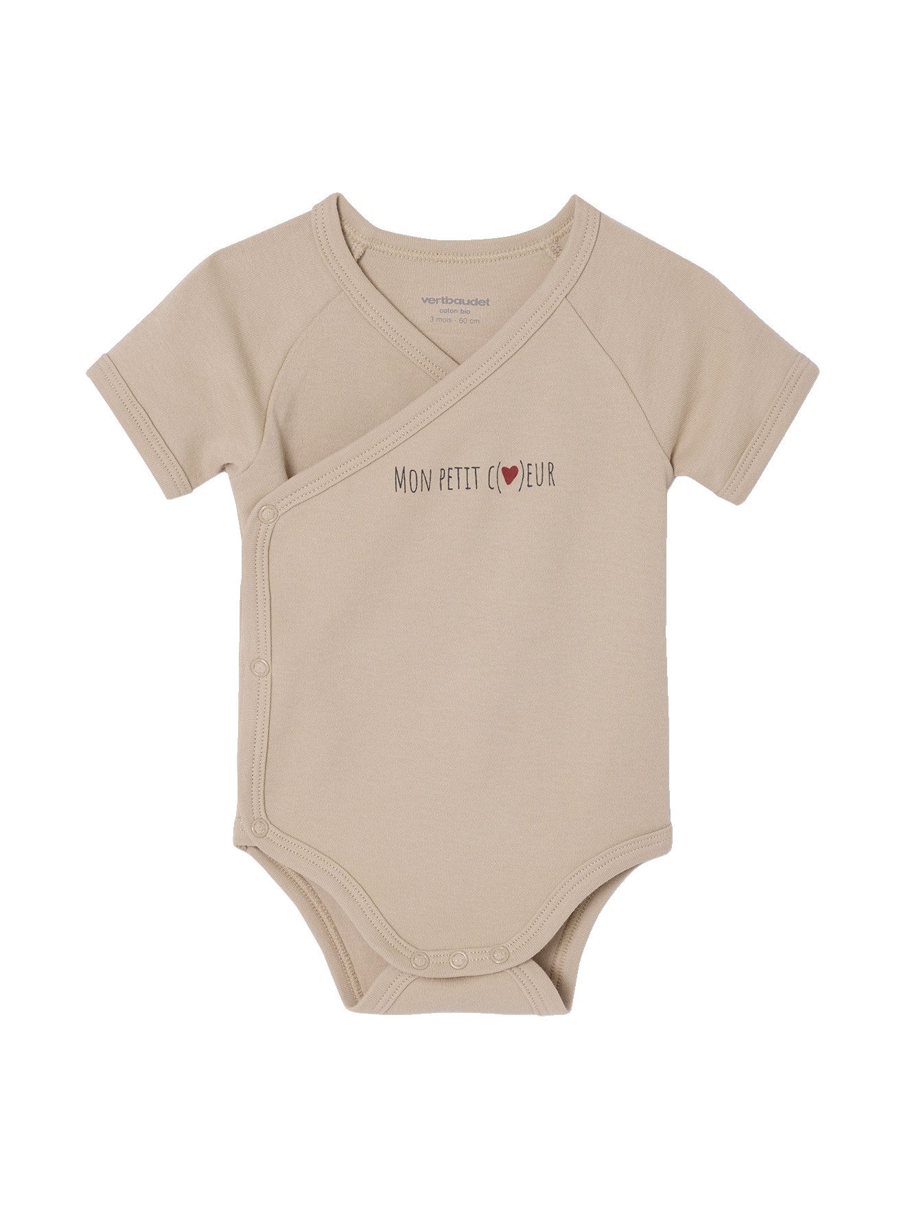 vertbaudet Kurzarmbody 1016046001 3er-Pack