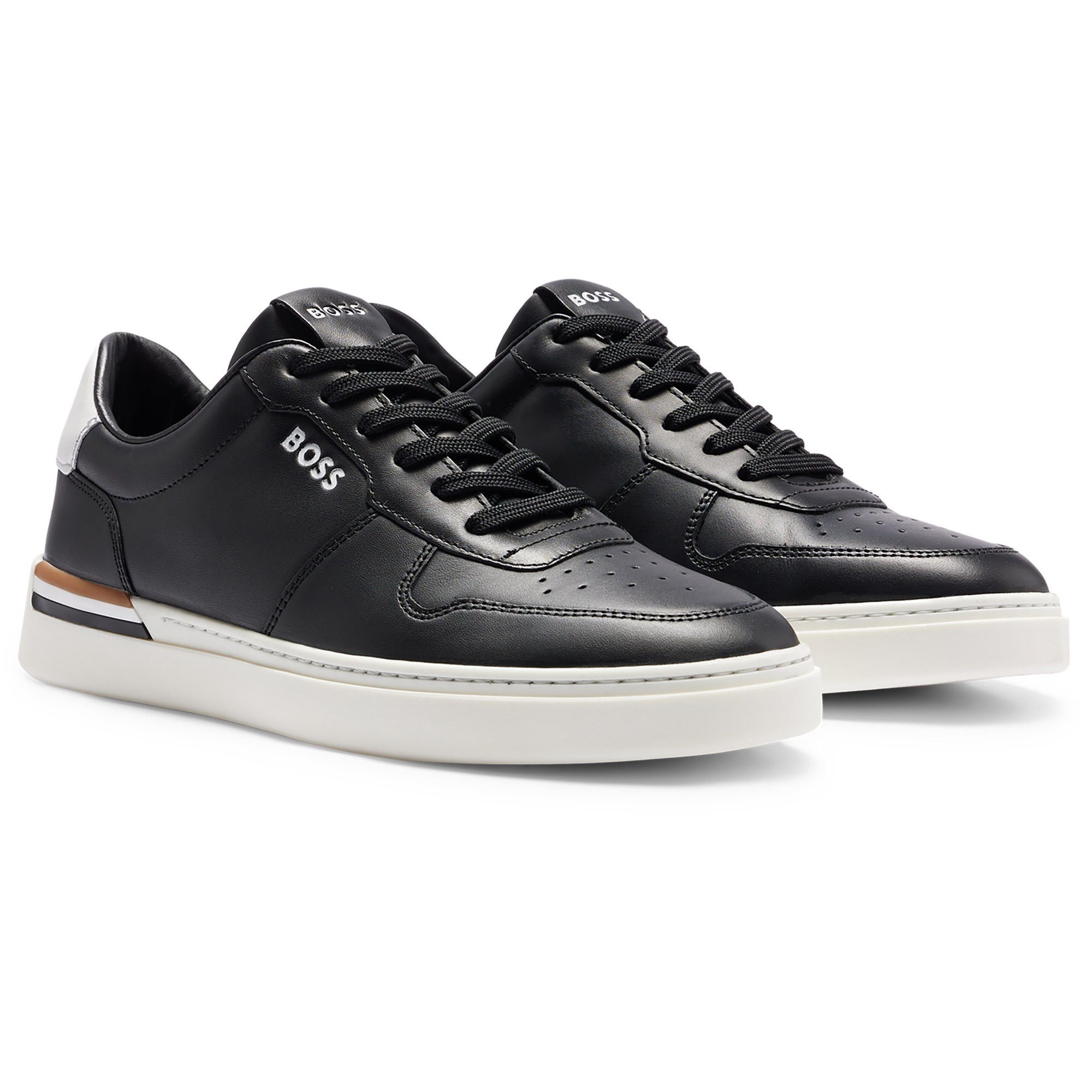 BOSS Herren Sneaker Leder Clint Tenn günstig online kaufen