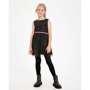 The New A-Linien-Kleid The New Anna Frill Dress Phantom Glitter 122/128 für Mädchen Sommer leichter Stoff