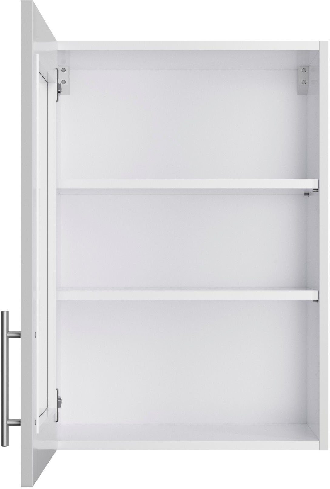 hellgrau Breite Glashängeschrank 50 cm OPTIFIT matt/hellgrau | Ahus hellgrau