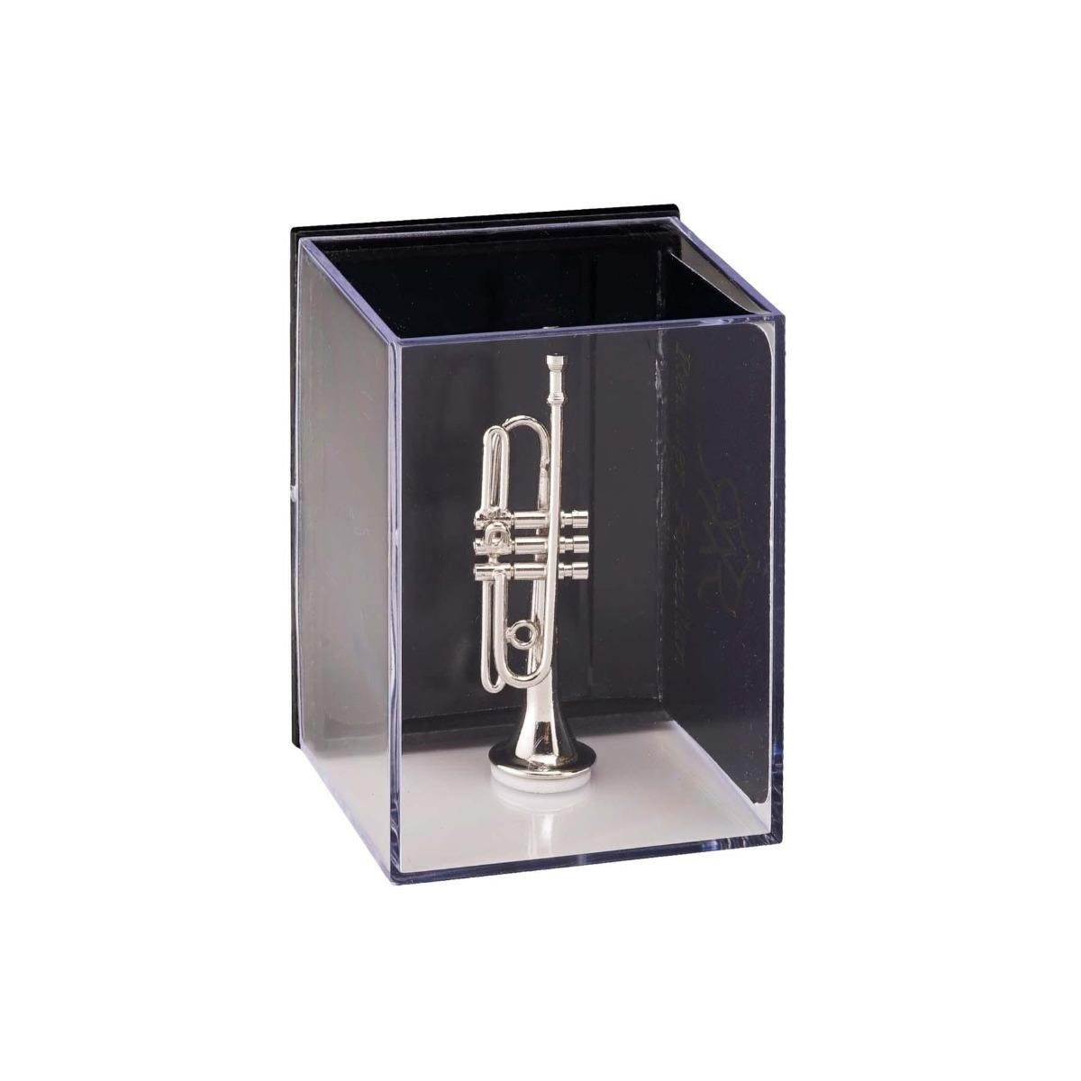 Miniatur Porzellan Trompete, - Reutter Dekofigur 001.729/2