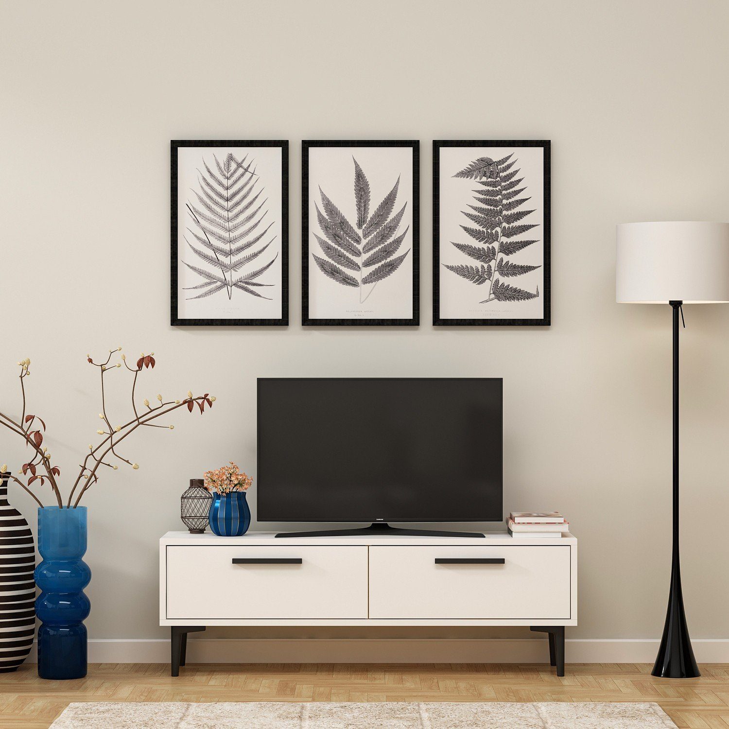 Skye Decor TV-Schrank Schränke, 45x120x29,6 cm, 100% Melaminbeschichtete Partikelplatte | TV-Schränke