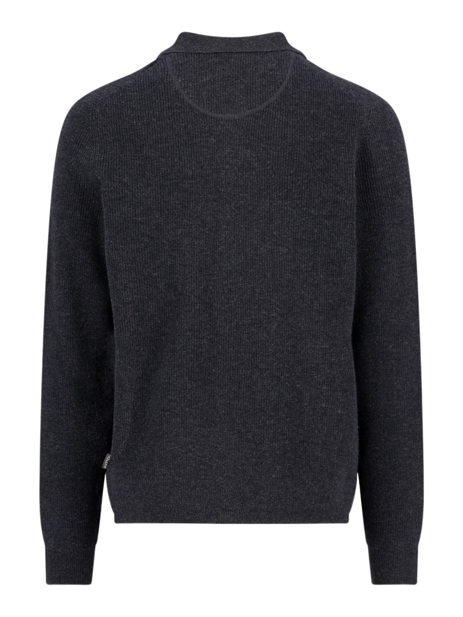 FYNCH-HATTON Cardigan schwarz,Casual,Wolle,Meliert,Kent,Lang,Regular Fit