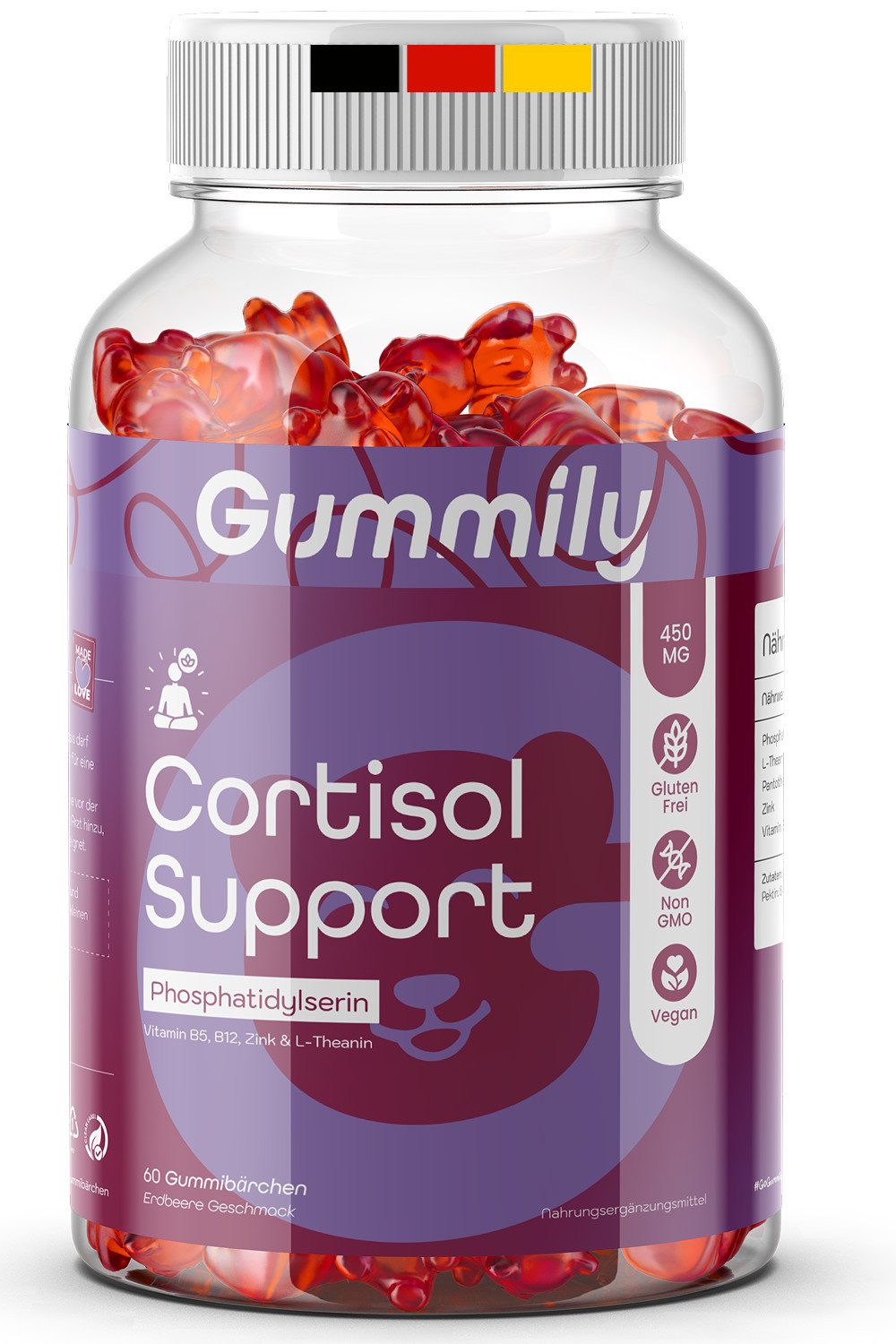 Gummily® Cortisol Support Gummies, Cortisol Balance Gummies