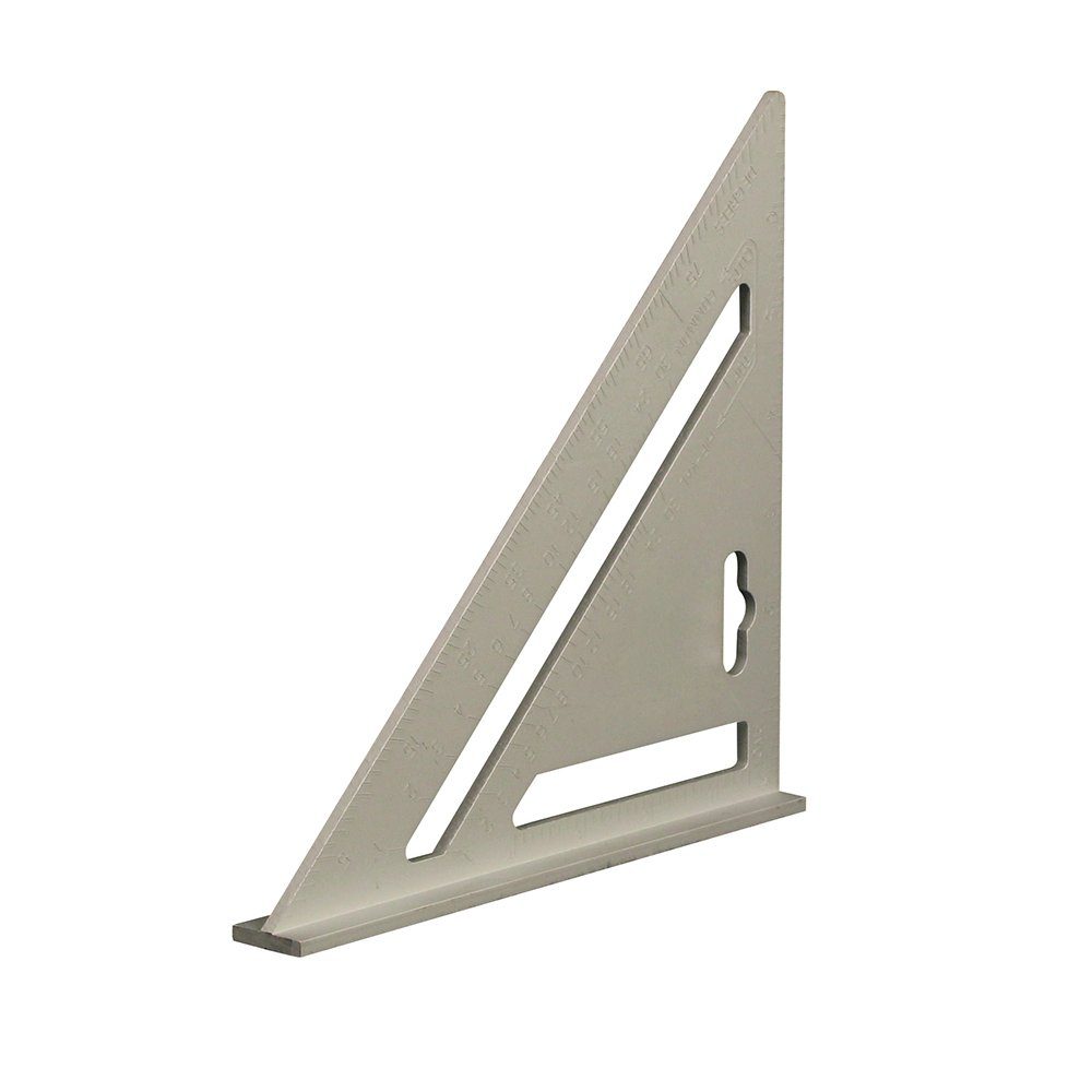 Winkelmesser Anschlagwinkeldreieck aus Aluminiumlegierung 185 mm zöllig
