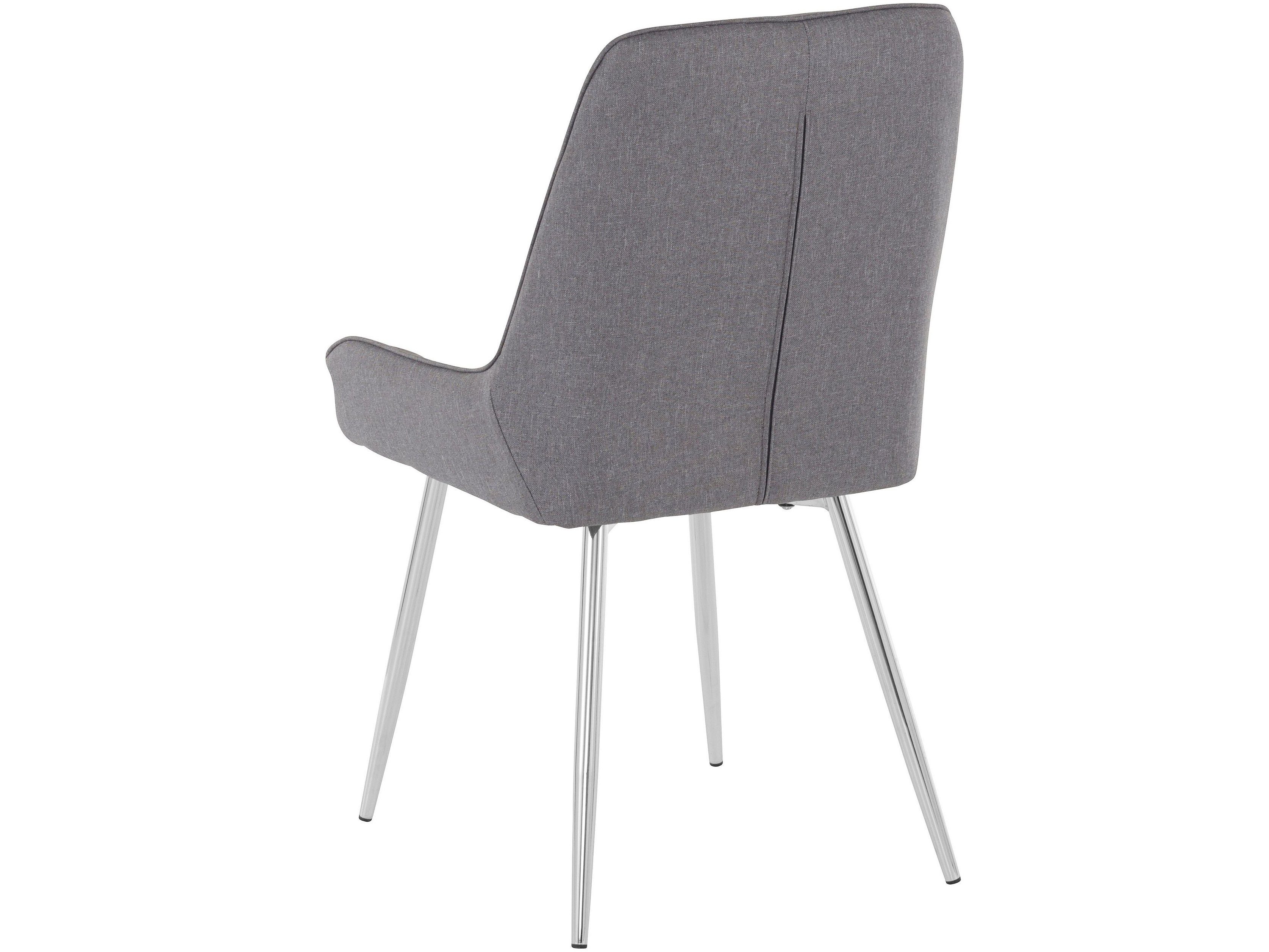 loft24 Polsterstuhl Jussi (Set, 2 St), Esszimmerstuhl mit Armlehne