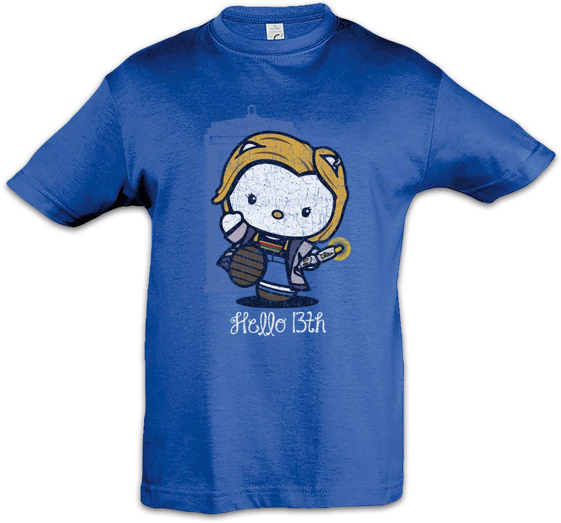 Print-Shirt Dr. Hello Kinder T-Shirt Graham Yasmin Ryan Who Doc Doctor Doktor Dr.