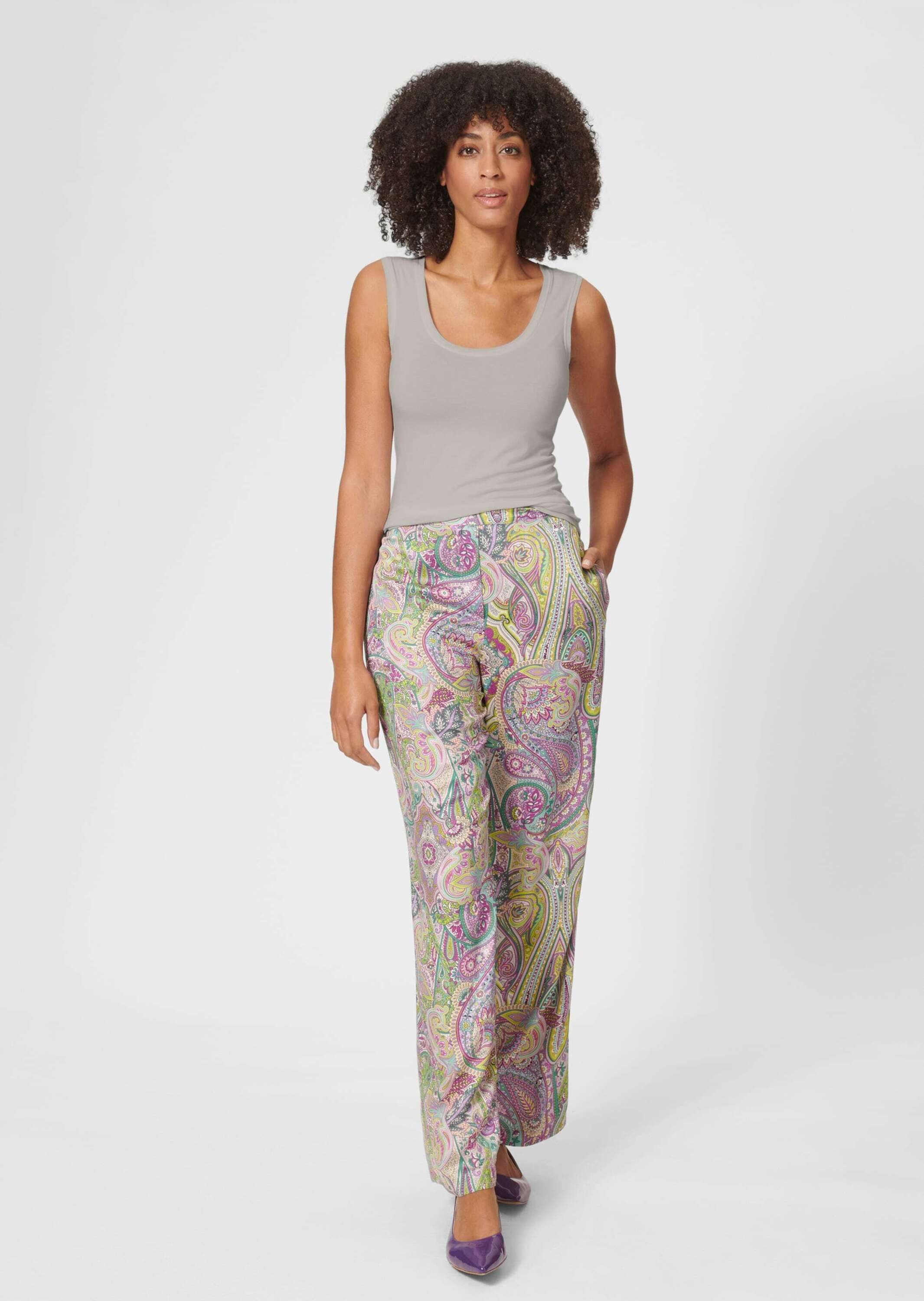 MADELEINE Shirttop Tanktop mit breiten Trägern Tanktop ohne Ärmel und mit b günstig online kaufen