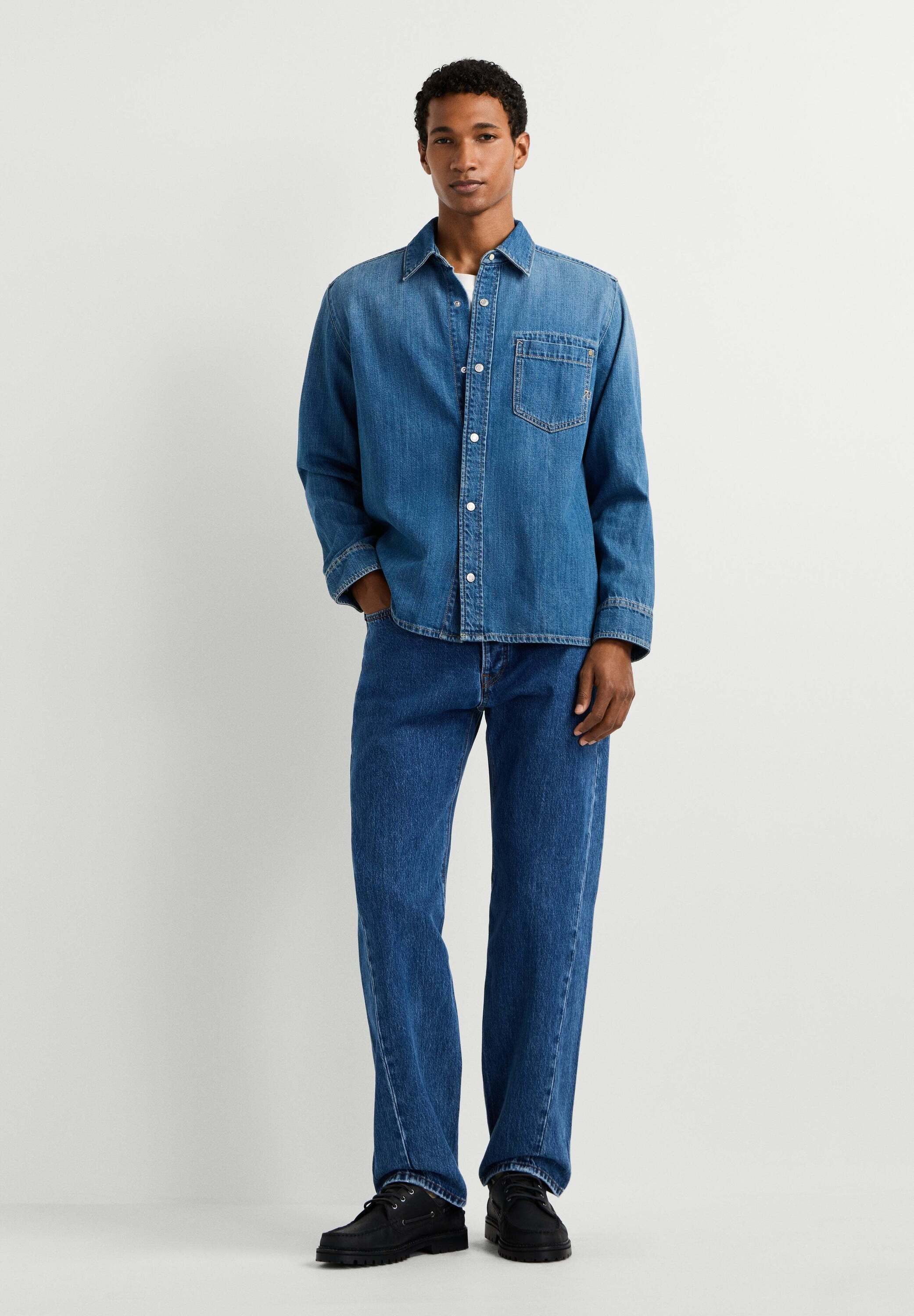 Pepe Jeans Funktionsshirt shirt NOAH OVERSHIRT SLUB
