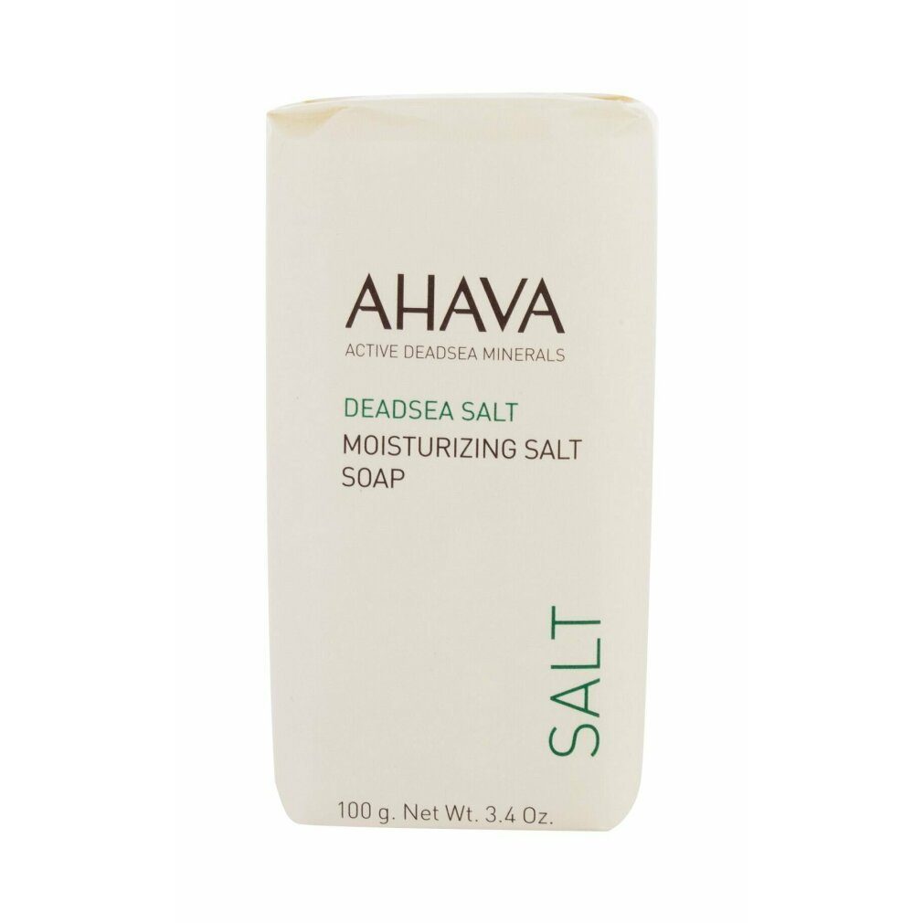 AHAVA Feste Duschseife Deadsea Salt Moisturizing Salt Soap
