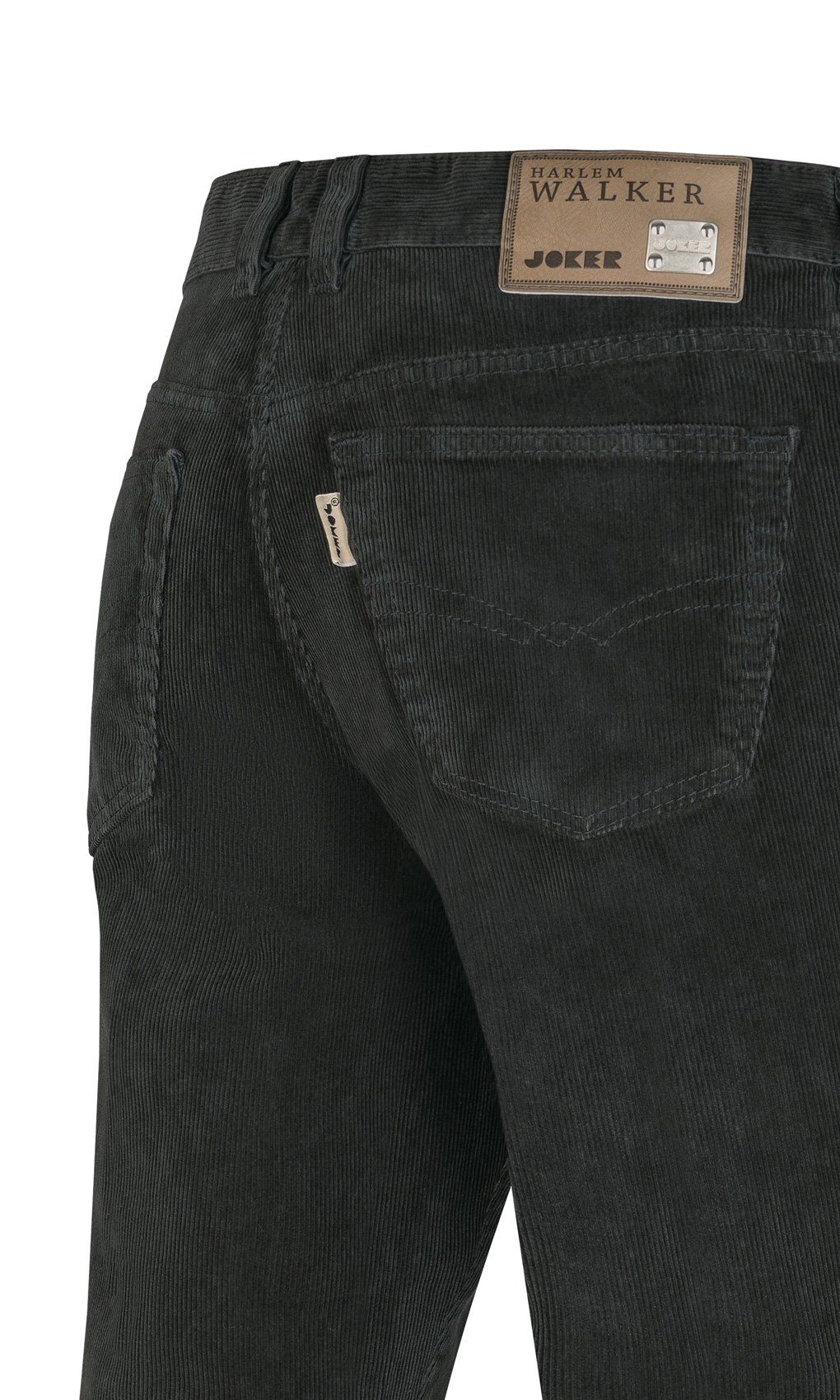 5-Pocket-Jeans asphalt Walker 1313865 Joker Feincord