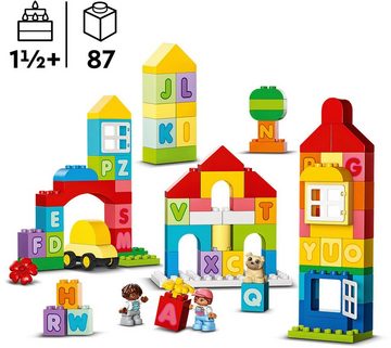LEGO® Konstruktionsspielsteine ABC-Stadt (10935), LEGO® DUPLO Classic, (87 St), Made in Europe