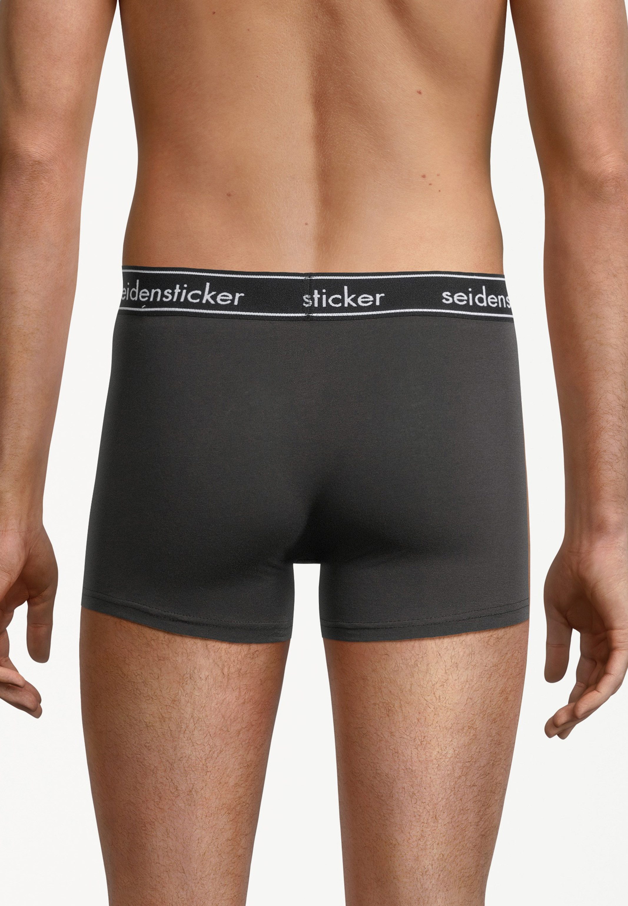 seidensticker Retro Boxer 3er Pack Cotton Flex (Spar-Set, 3-St) Long Short / Pant - Baumwolle - ohne Eingriff - Atmungsaktiv