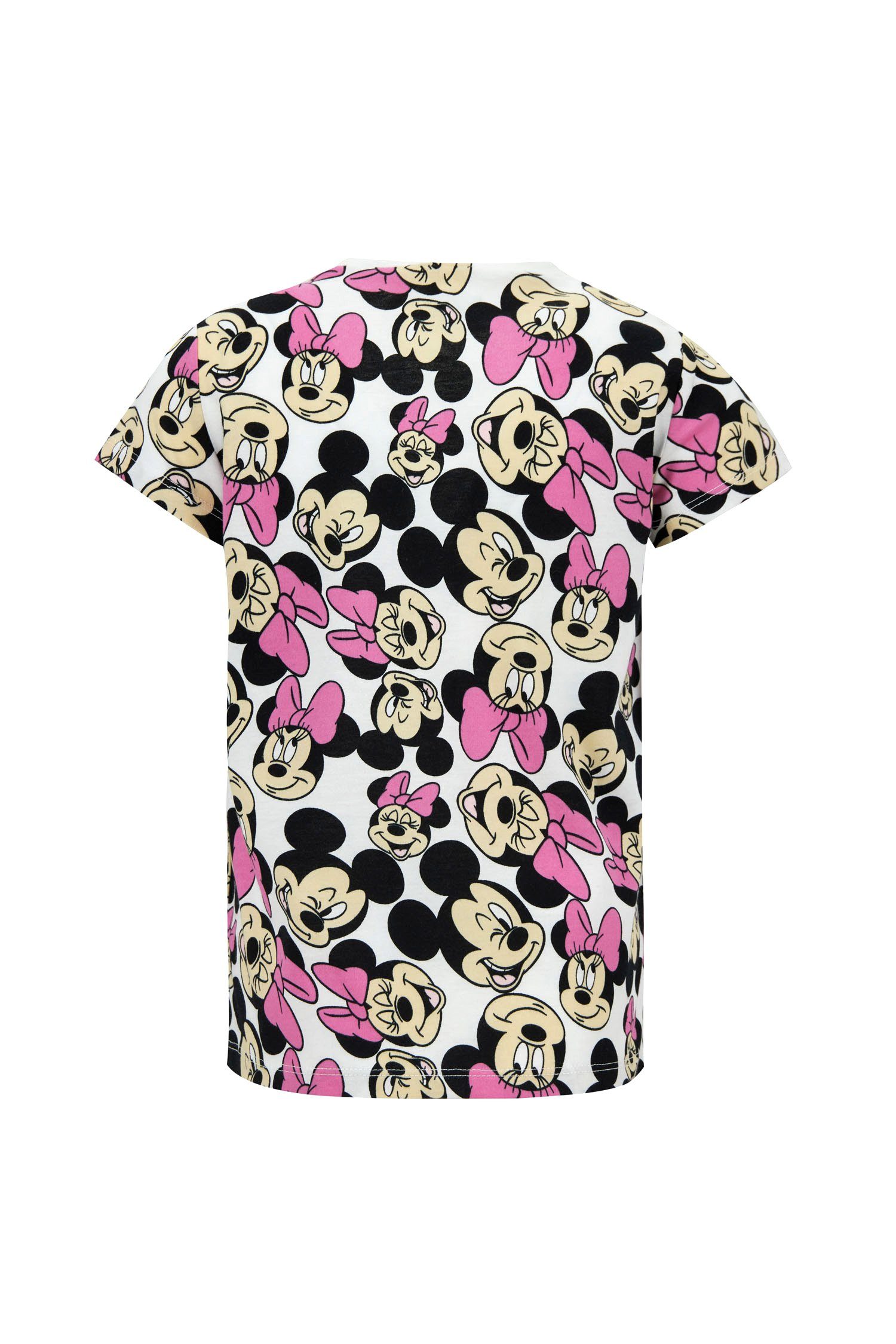 Kinder Kids (Gr. 92 -146) DeFacto Print-Shirt Mädchen Print-Shirt Mickey & Minnie REGULAR FIT