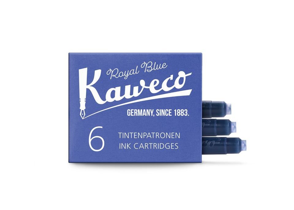 Kaweco Tintenpatronen, 6-er Pack Tintenpatrone