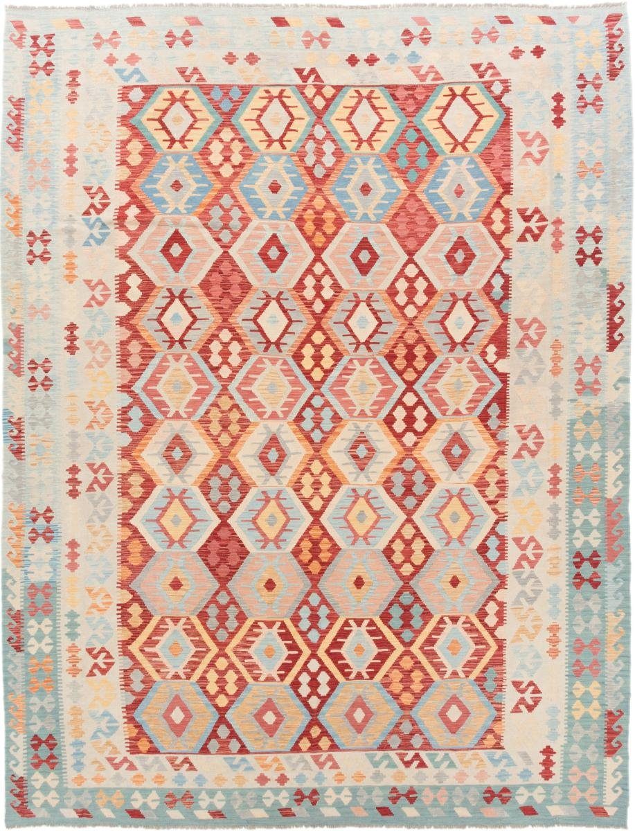 Orientteppich Kelim Afghan 300x385 Handgewebter Orientteppich, Nain Trading, rechteckig, Höhe: 3 mm