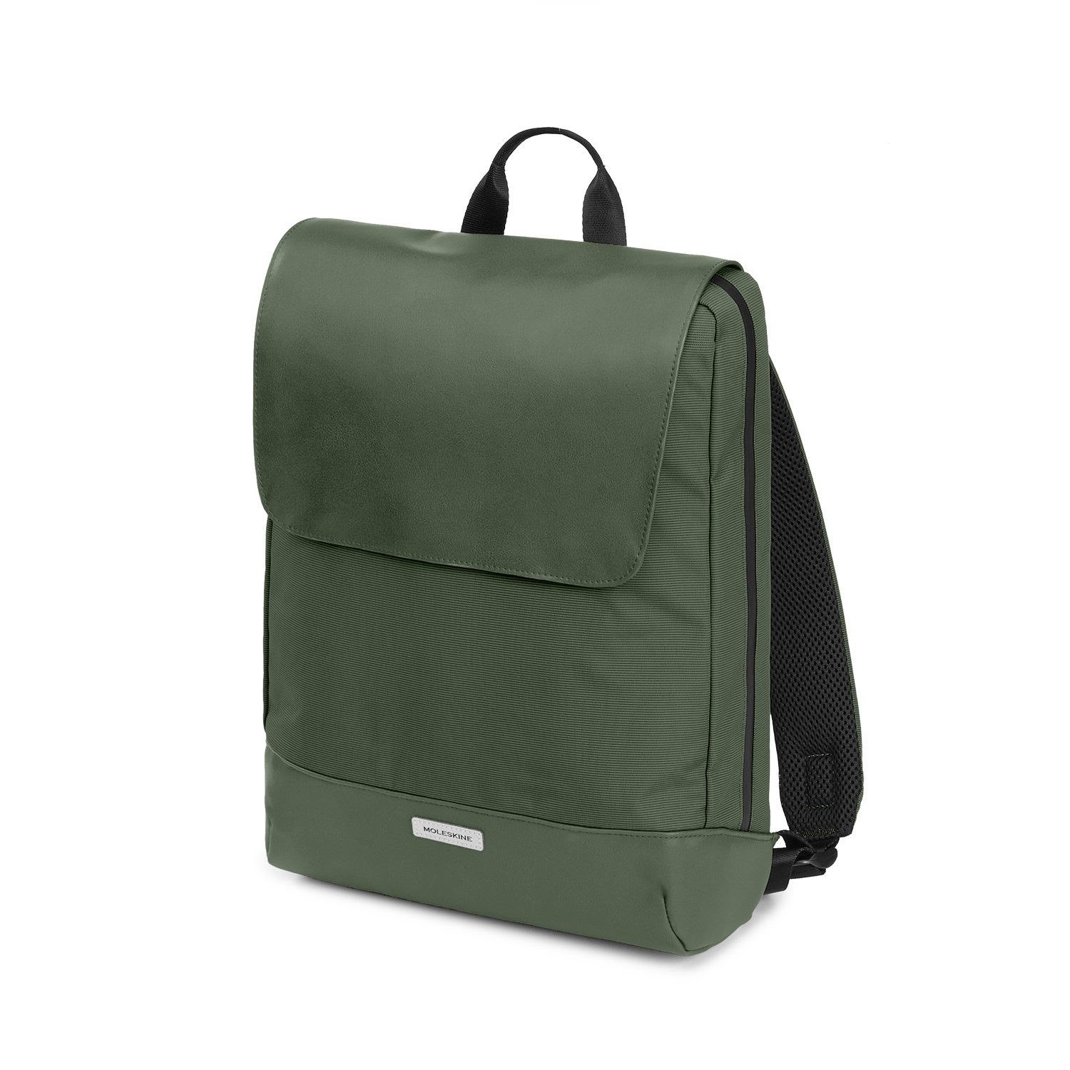 Moos Metro Slim MOLESKINE - Grun Green Cityrucksack,