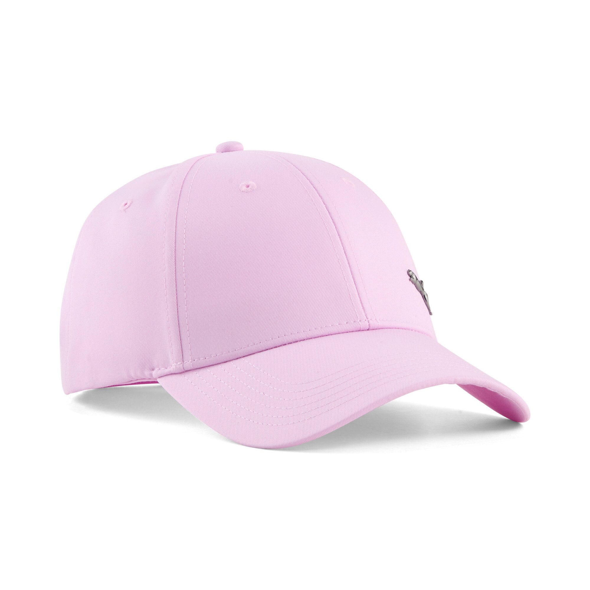 PUMA Baseball Cap ESS METAL CAT BB CAP klassisches 6-Panel-Design, gebogener Schirm, mit Metall-Pin