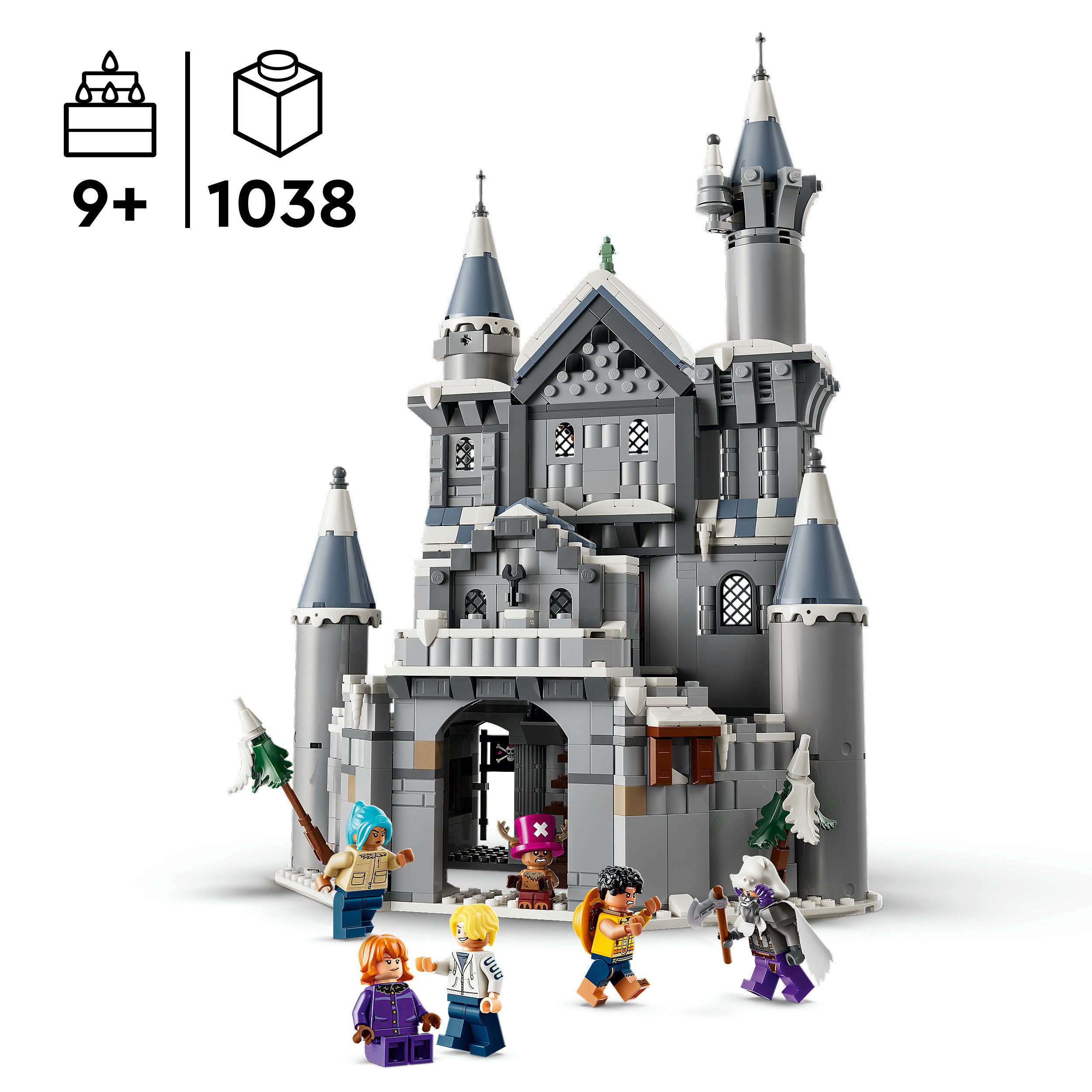 LEGO® Duell im Schloss Drumm (75645), LEGO ONE PIECE Konstruktionsspielsteine, (1038 St), Made in Europe