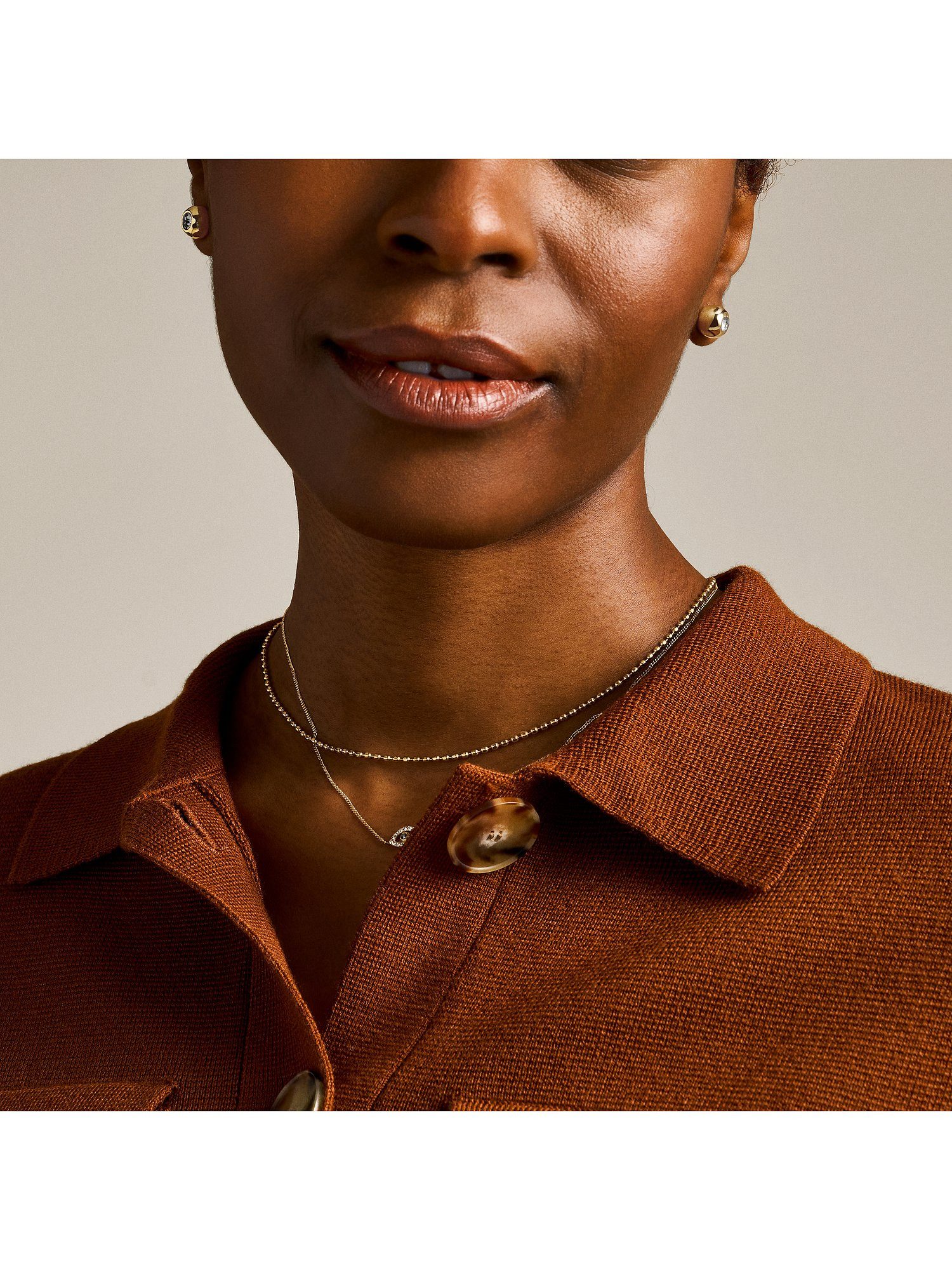 Fossil Paar Ohrstecker Fossil Damen-Ohrs...