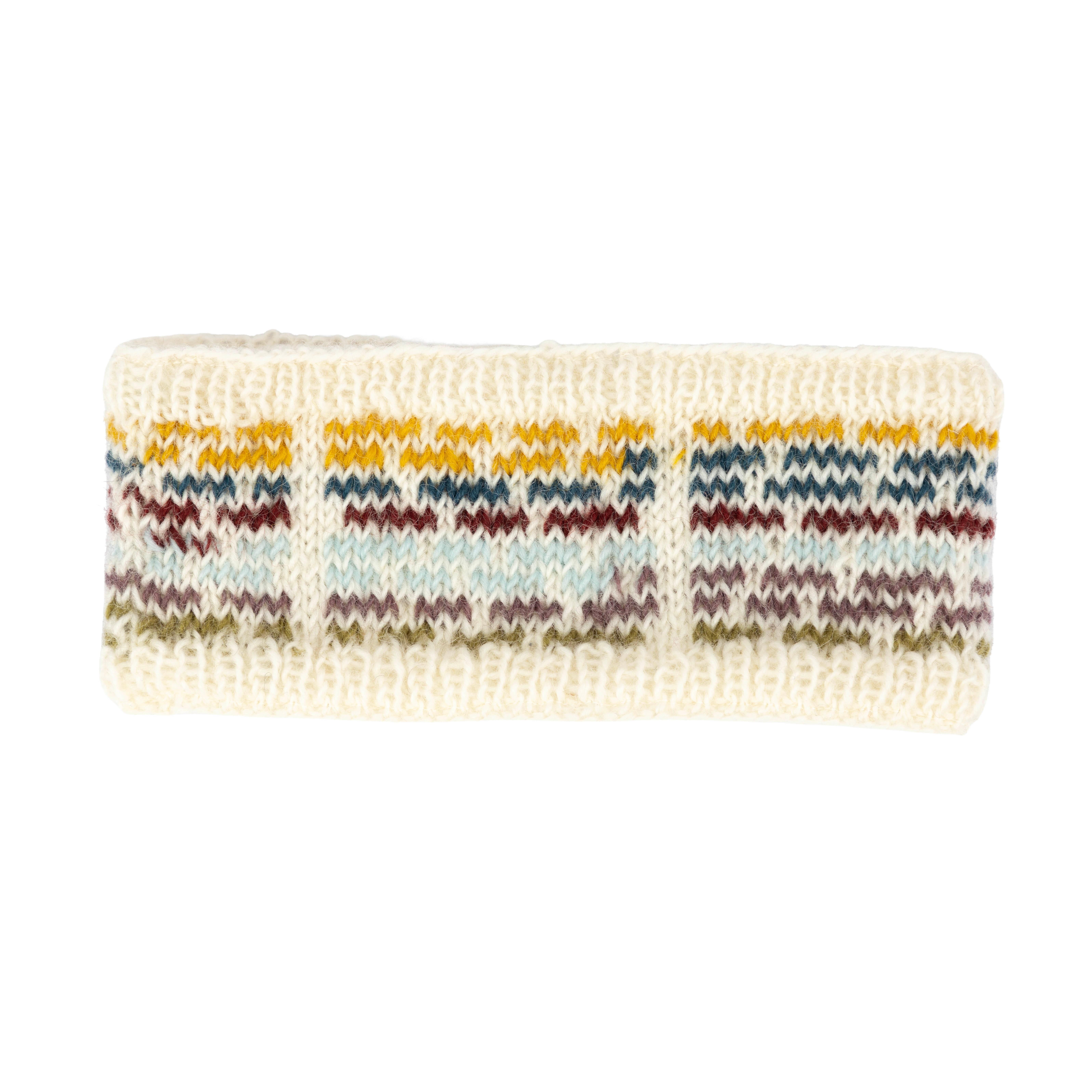 El Puente Stirnband Stirnband aus Wolle, Handmade Handmade