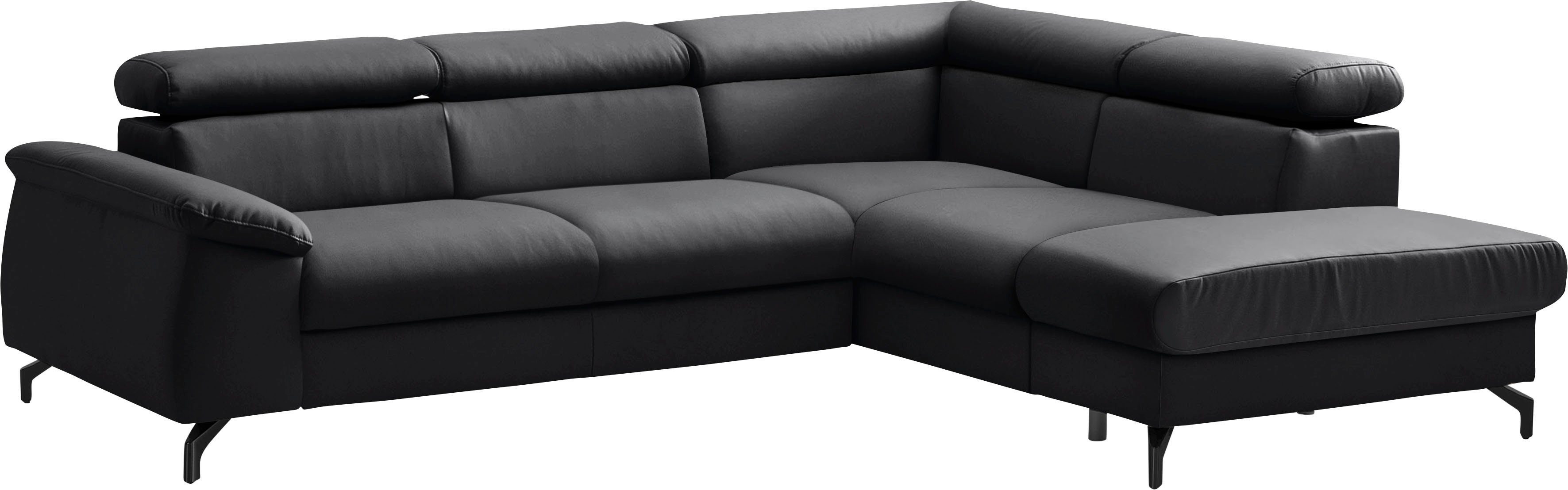 COTTA Ecksofa "Komaris L-Form", mit Kopfteilverstellung, wahlweise mit Bett günstig online kaufen
