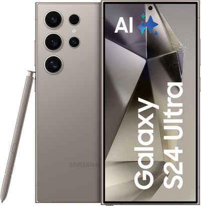 Samsung Galaxy S24 Ultra 512GB Smartphone (17,25 cm/6,8 Zoll, 512 GB Speicherplatz, 200 MP Kamera, AI-Funktionen)