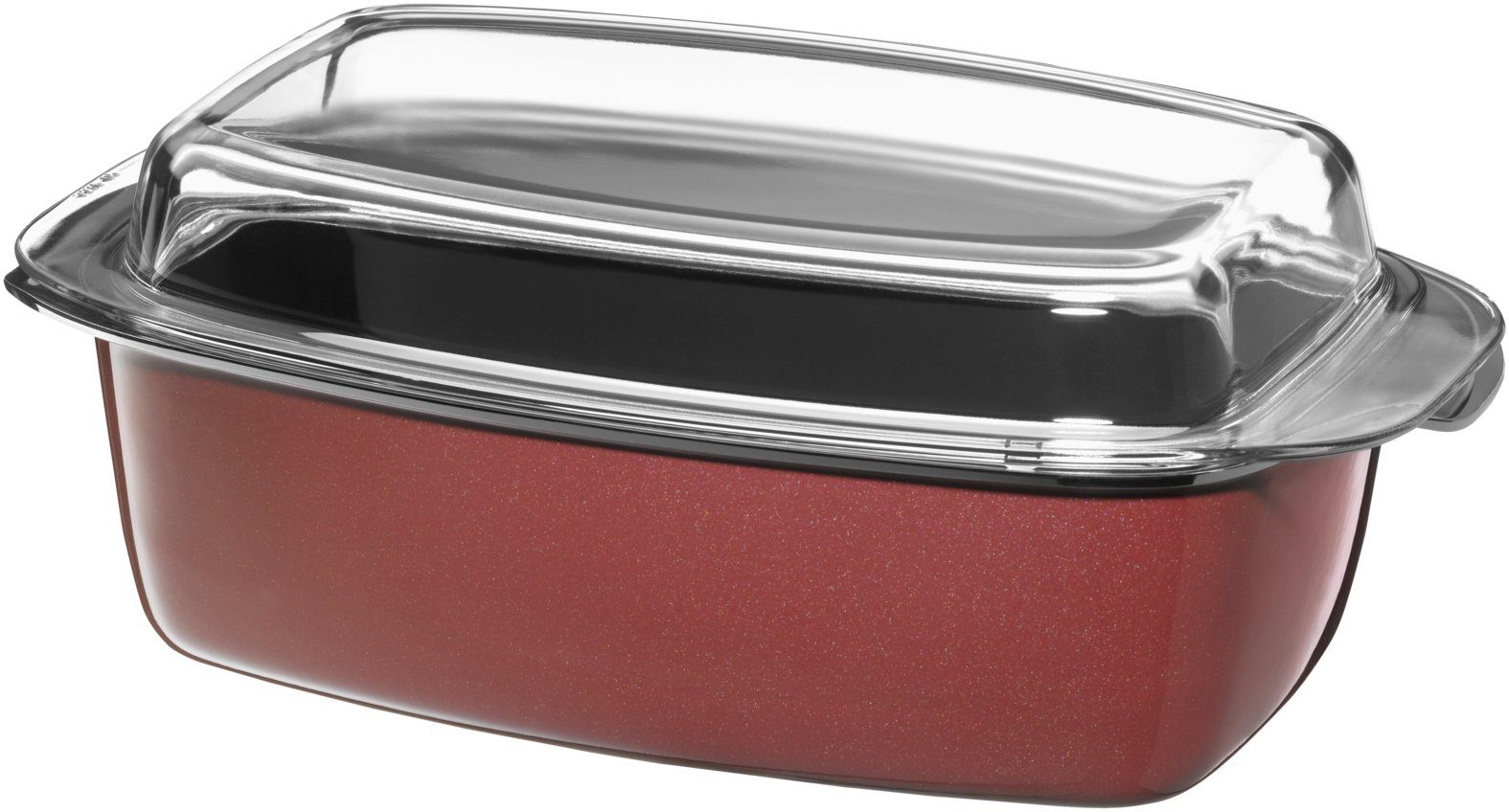 WMF Bräter, Fusiontec Glas (1-tlg), Made in Germany, backofengeeignet, wärmereduzierende Griffe