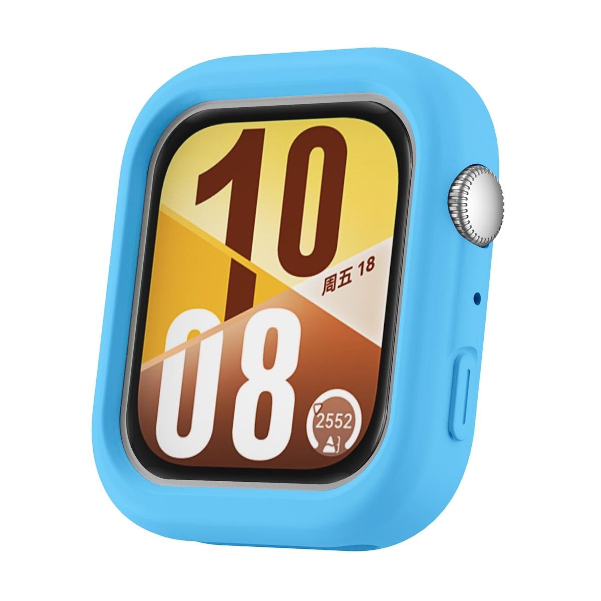 Smartwatch-Hülle Für Huawei Watch Fit 4 Soft Silikon Schutz Hülle Gehäuse Blau