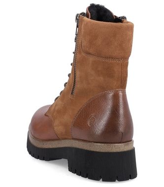 Remonte Stiefelette Veloursleder Schnürstiefelette