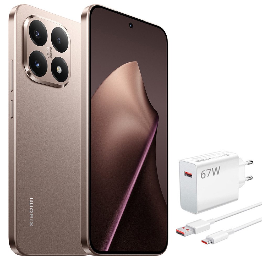 Xiaomi 15T 12+256GB Smartphone & 67W HyperCharge Handy (50 MP Kamera)