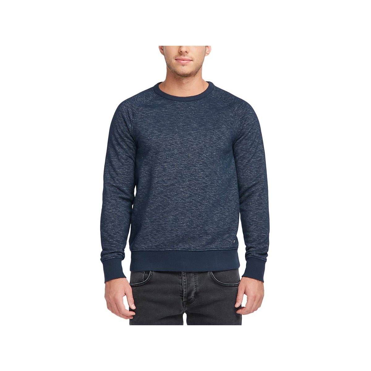 MUSTANG Sweatshirt dunkel-blau (1-tlg)