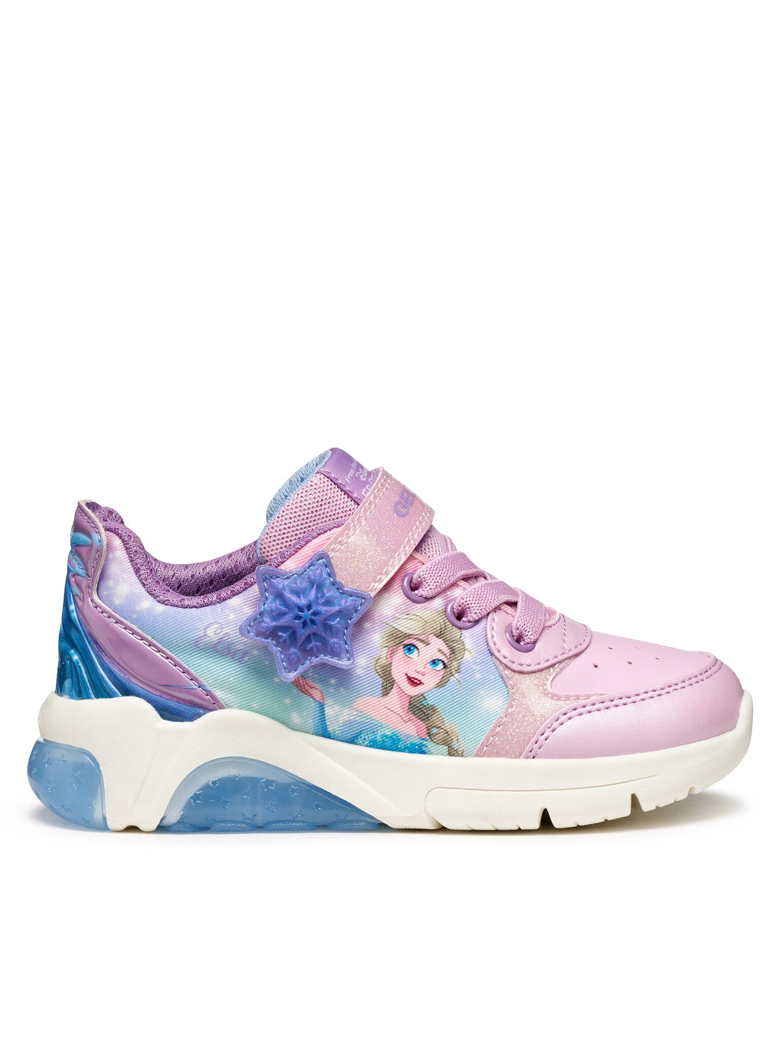 Geox Mädchen Sneakers GEOX-J FADINLIGHT GIRL J56M4E 0ANKN C8004 D mehr Sneaker