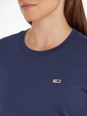 Tommy Jeans Rundhalsshirt TJW REGULAR JERSEY C NECK mitTommy Jeans Logo-Flag auf der Brust