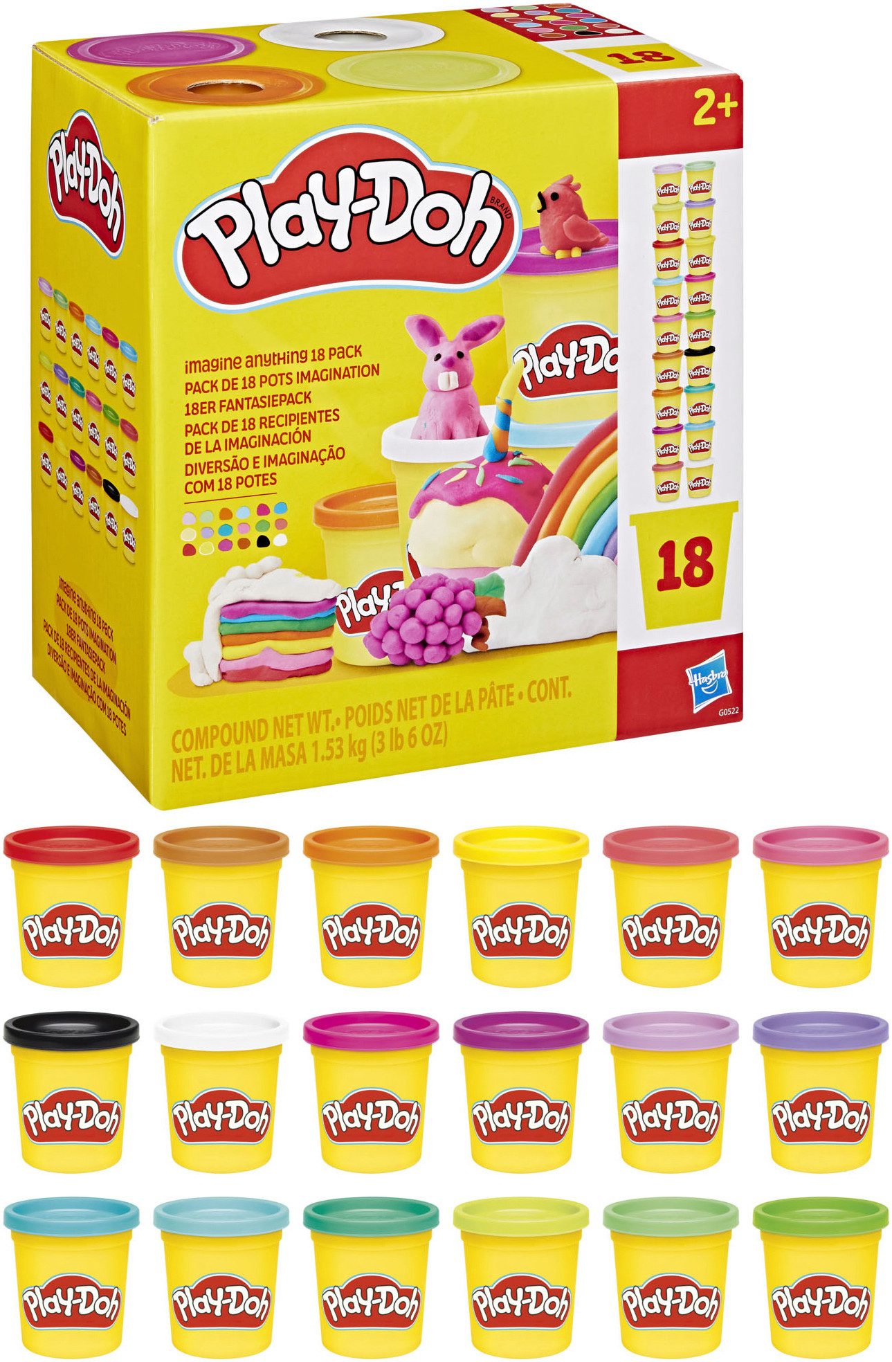 Hasbro Глина и пластилин 18er Fantasiepack