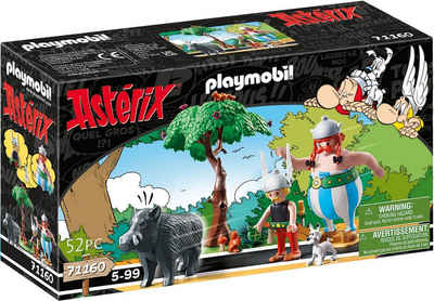 Playmobil® Konstruktions-Spielset »Wildschweinjagd (71160), Asterix«, (52 St), Made in Europe