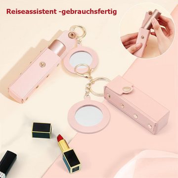 RefinedFlare Taschenanhänger Handtaschen-Lippenstiftbox mit Spiegel