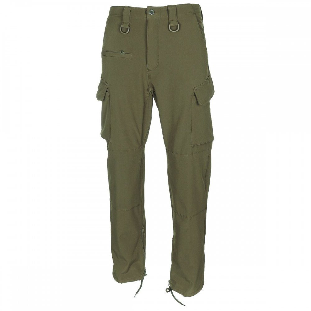 MFH Softshellhose Soft Shell Hose, Allround, oliv - L