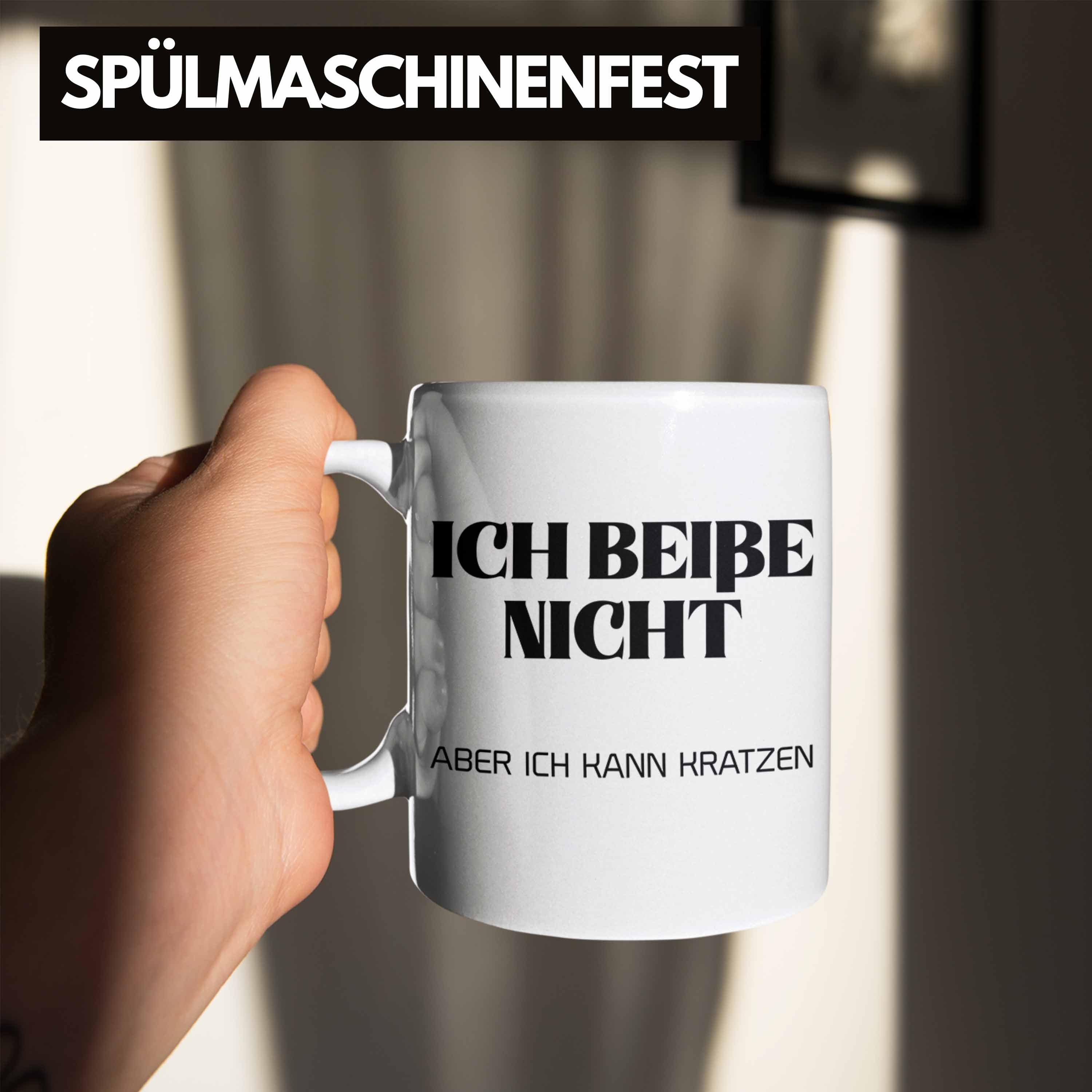 Ich Freundin Tasse Nicht Beiße Geschenk für Trendation Weiss Tasse Frauen