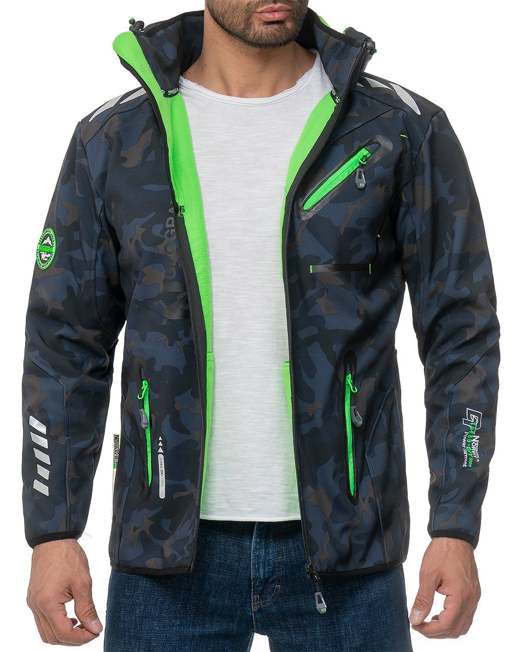 Geographical Norway Softshelljacke Herren Outdoor Jacke günstig online kaufen