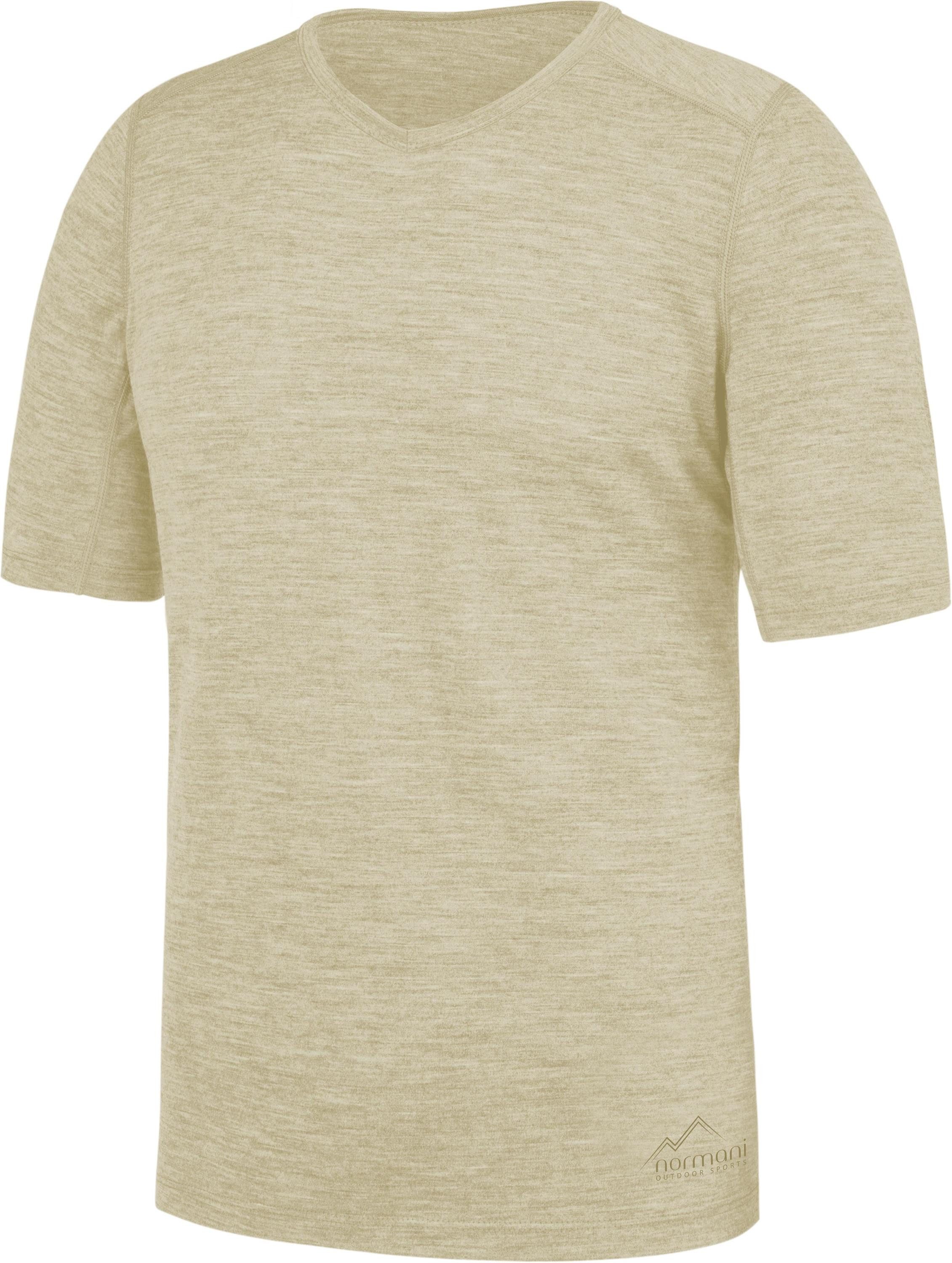 normani Thermounterhemd Herren Merino T-Shirt Delamere Kurzarm T-Shirt Thermounterwäsche aus Merinowolle