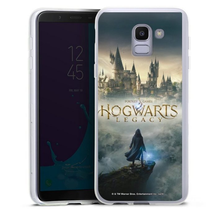 DeinDesign Handyhülle Hogwarts Legacy Offizielles Lizenzprodukt Harry Potter Hogwarts Legacy Samsung Galaxy J6 Duos (2018) Silikon Hülle Bumper Case